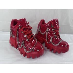 Anthony Wang Space Candy Soursop-03 Platform Gorpcore Chains Emo Punk Rock 7.5